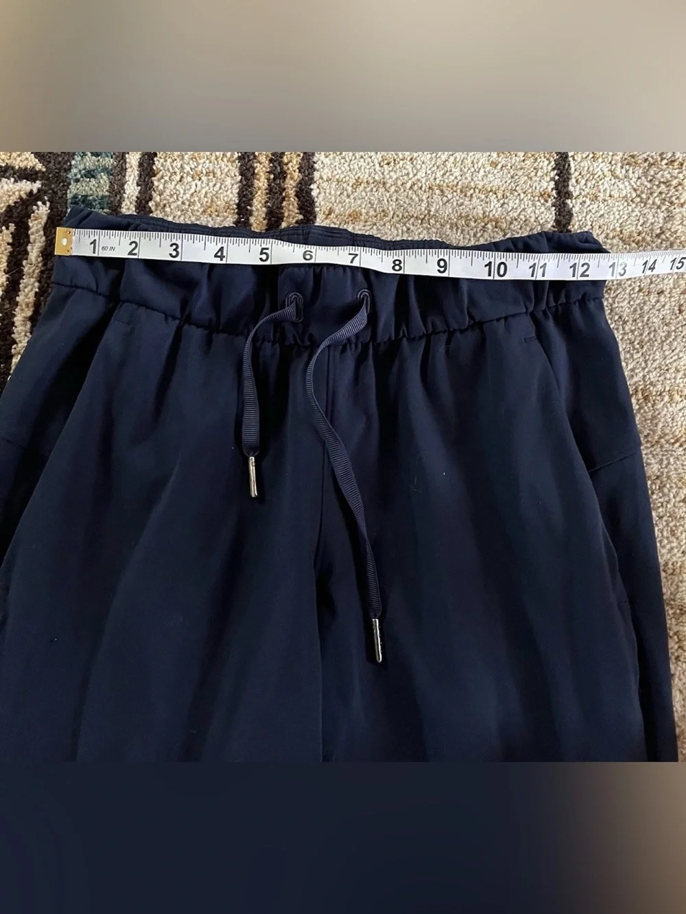 Lululemon On The Fly Joggers Blue Womens Size 2 Activewear Athleisure Athletic